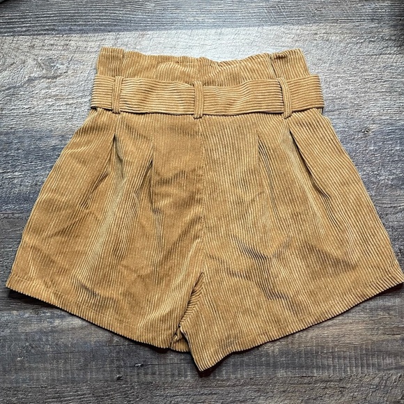 FIKA the BRAND Corduroy High Waist Shorts Sz XS - Picture 3 of 6